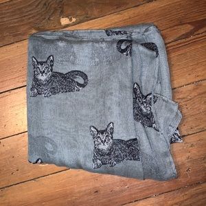 Joy Susan - Grey Cat scarf